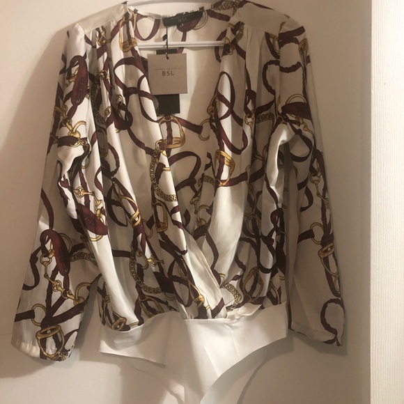 Chain pattern blouse - Picture 2 of 7